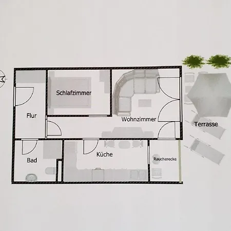 Ferienwohnung Nordseetraum 1 * Büsum